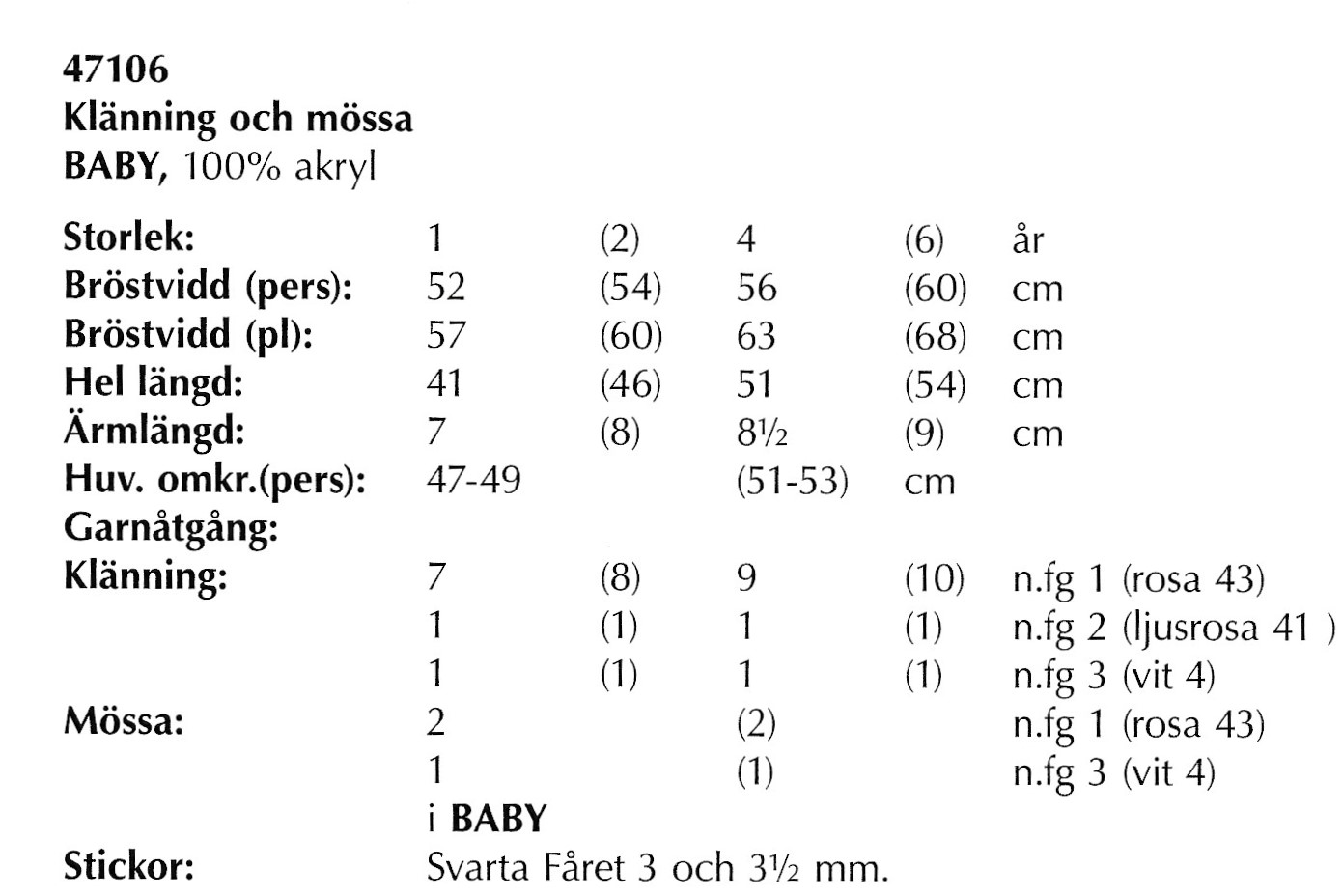 Mönsterbok i Baby - 12