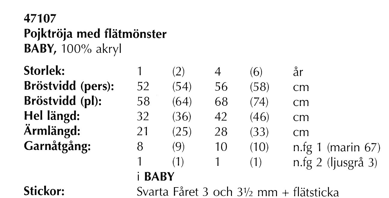Mönsterbok i Baby - 14