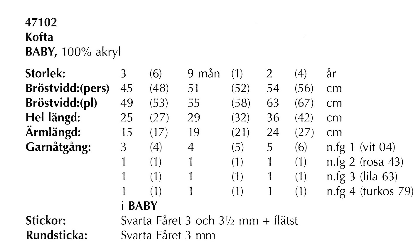 Mönsterbok i Baby - 4