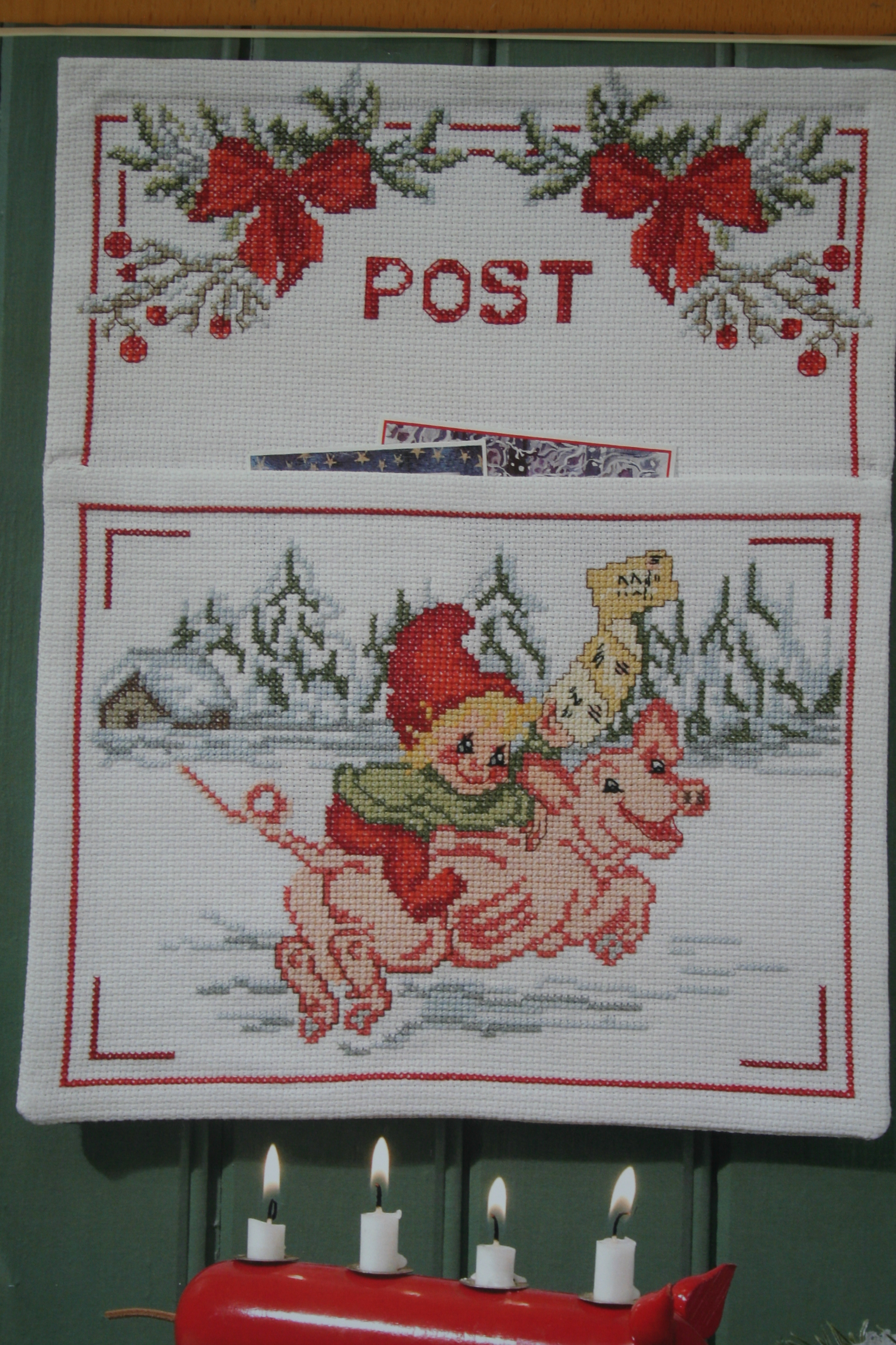 Julpost  Grisritt