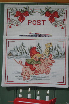 Julpost  Grisritt