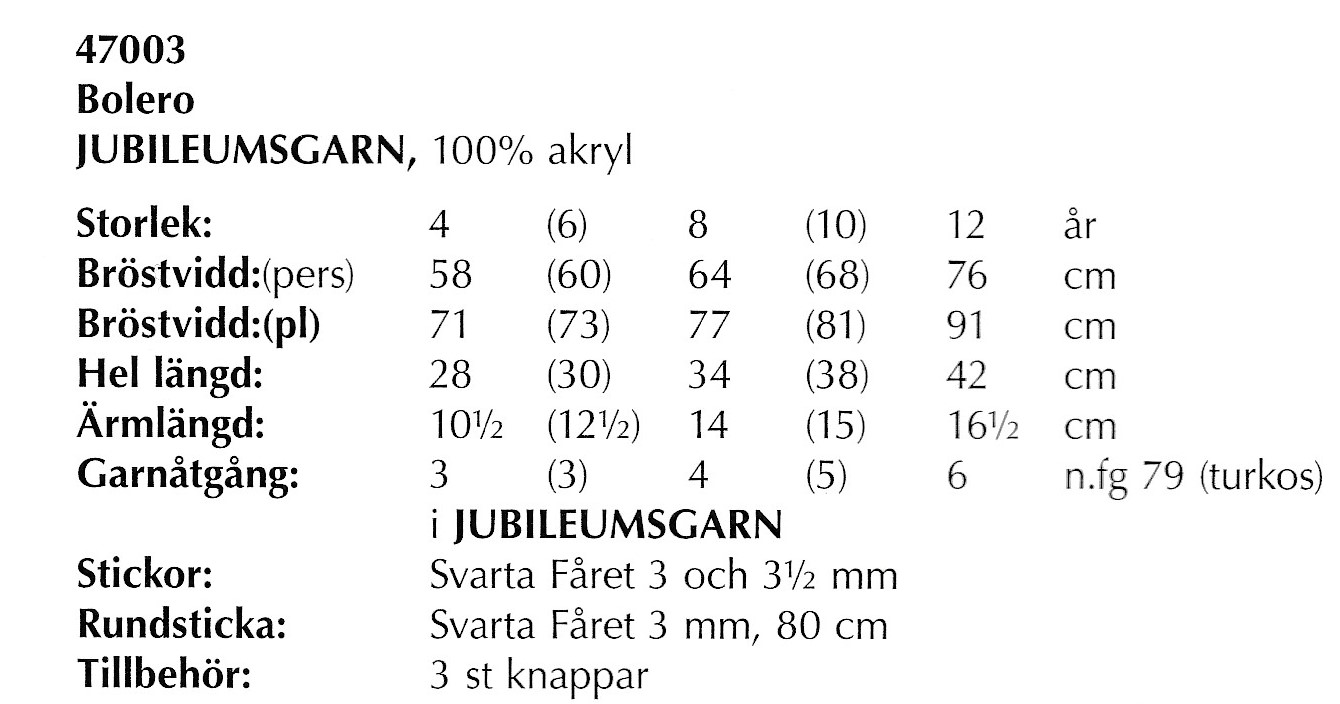Mönsterbok i Jubileumsgarn / Freja - 6