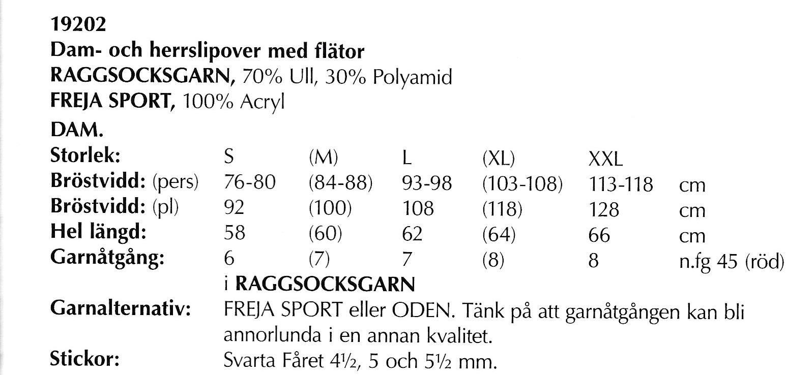 Mönsterbok till Freja, Raggsocksgarn m.fl - 4