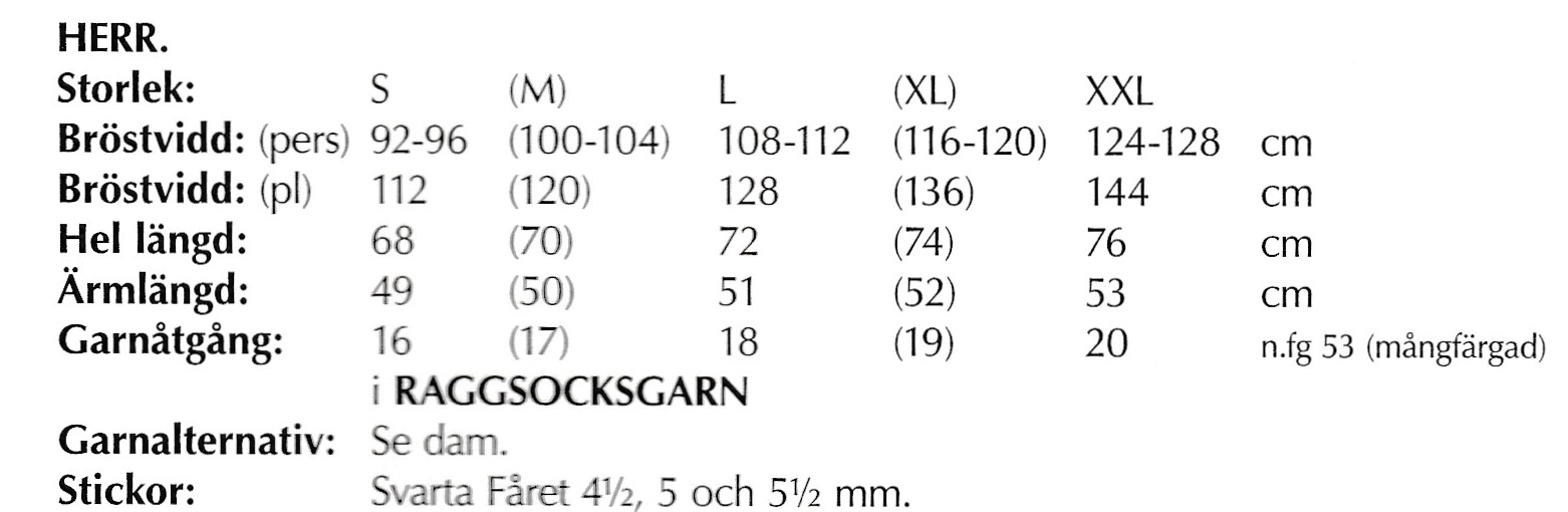 Mönsterbok till Freja, Raggsocksgarn m.fl - 23