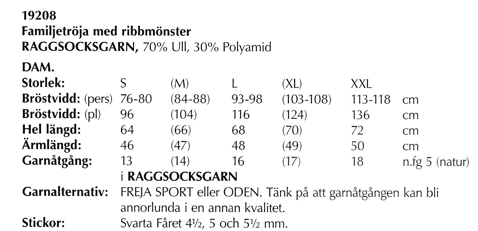 Mönsterbok till Freja, Raggsocksgarn m.fl - 21