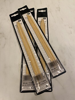 Strumpstickor från Rico nr 3.