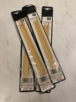 Strumpstickor från Rico nr 3,5.