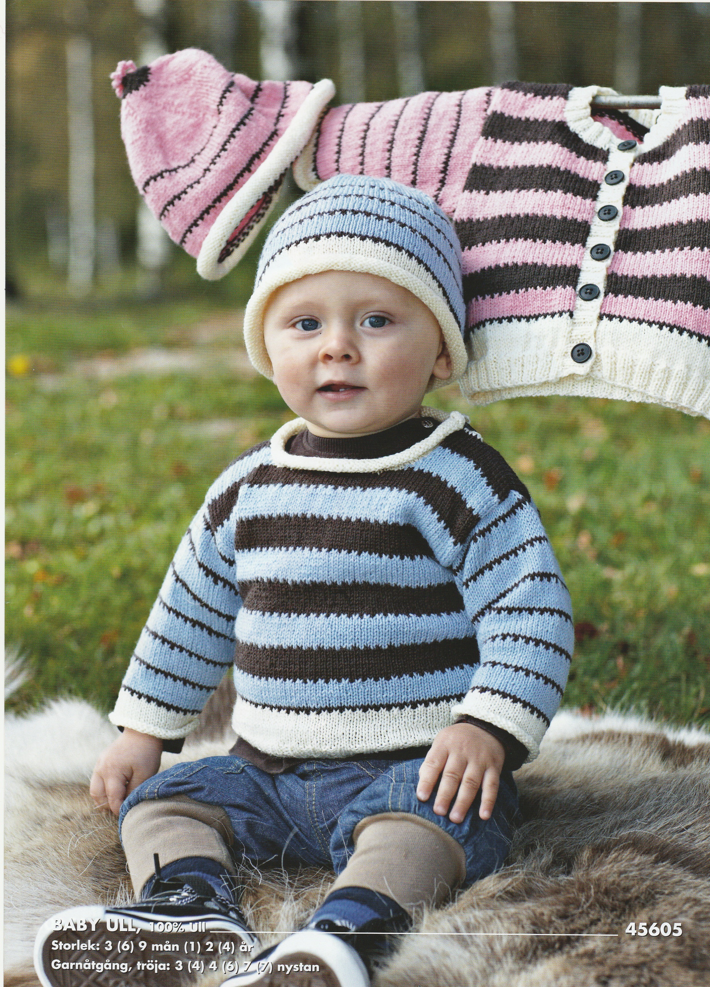 Mönsterbok i Baby ull - 9