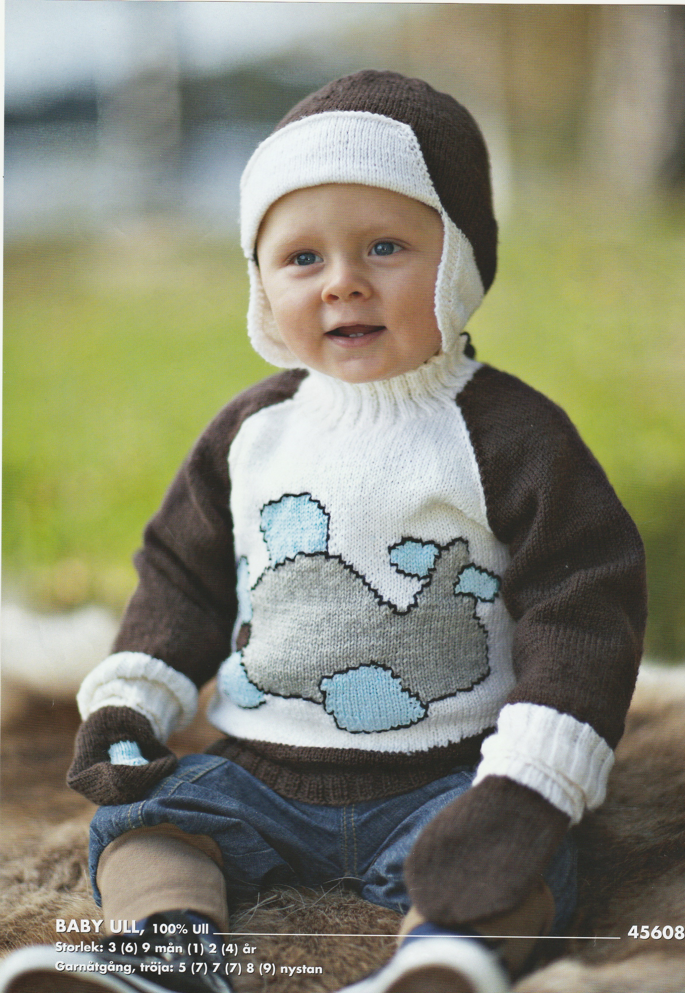 Mönsterbok i Baby ull - 15