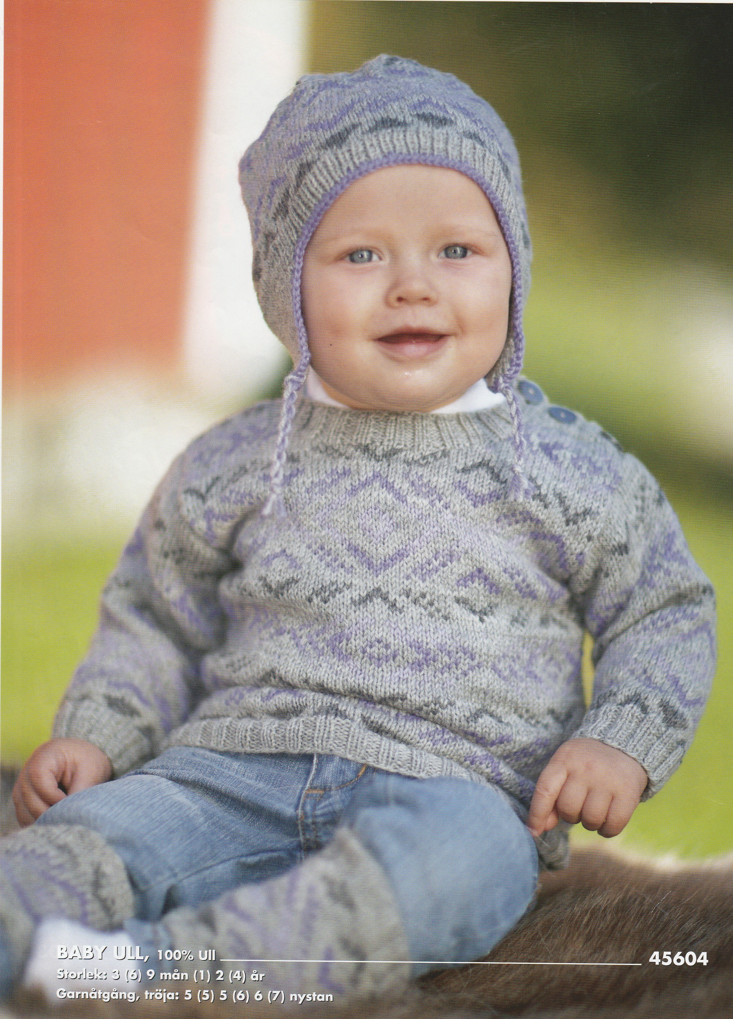 Mönsterbok i Baby ull - 7