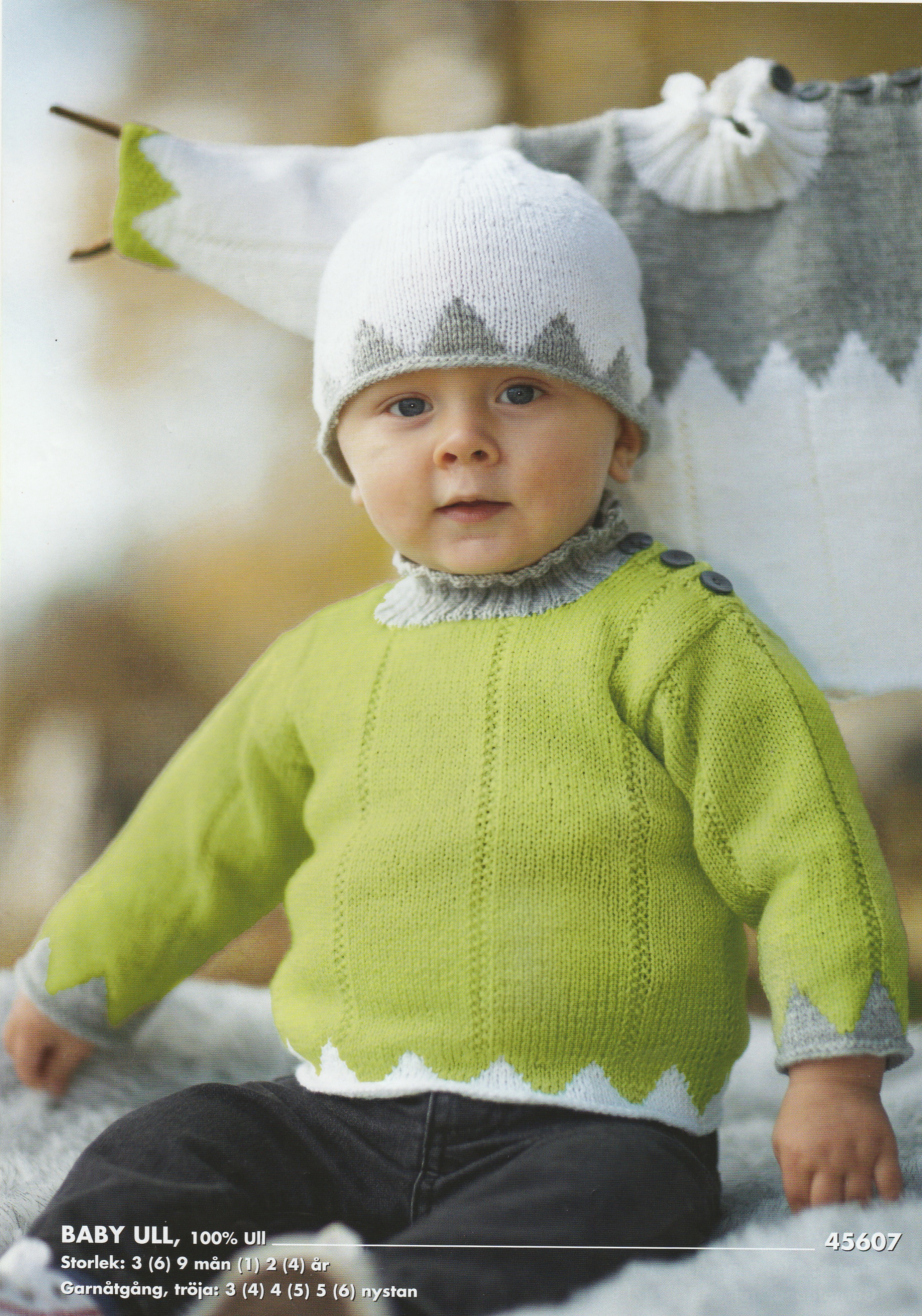Mönsterbok i Baby ull - 13