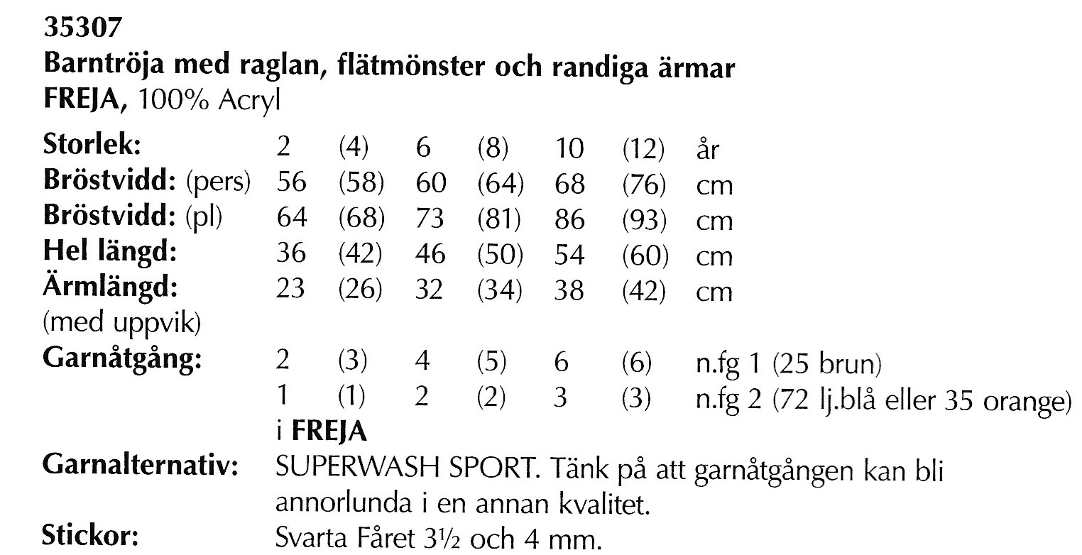 Mönsterbok  i Freja. - 14
