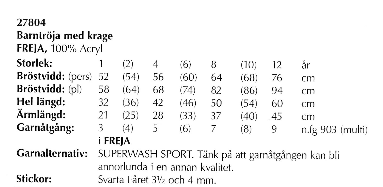 Mönsterbok i Freja - 8