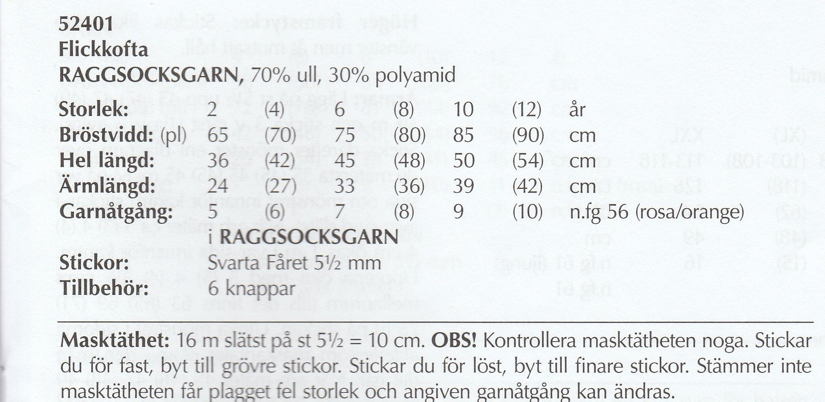 Mönsterbok i Raggsocksgarn - 2