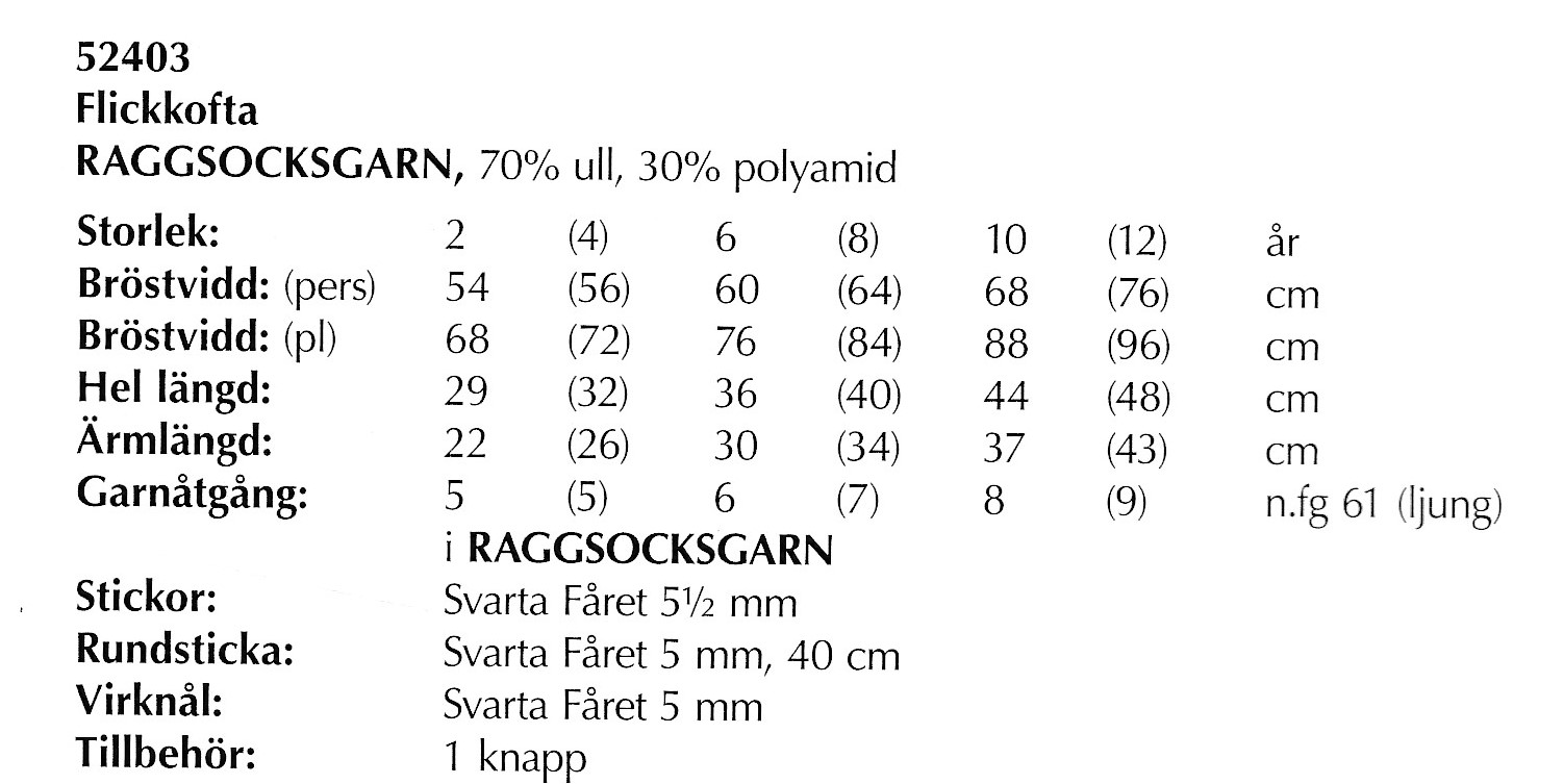Mönsterbok i Raggsocksgarn - 7