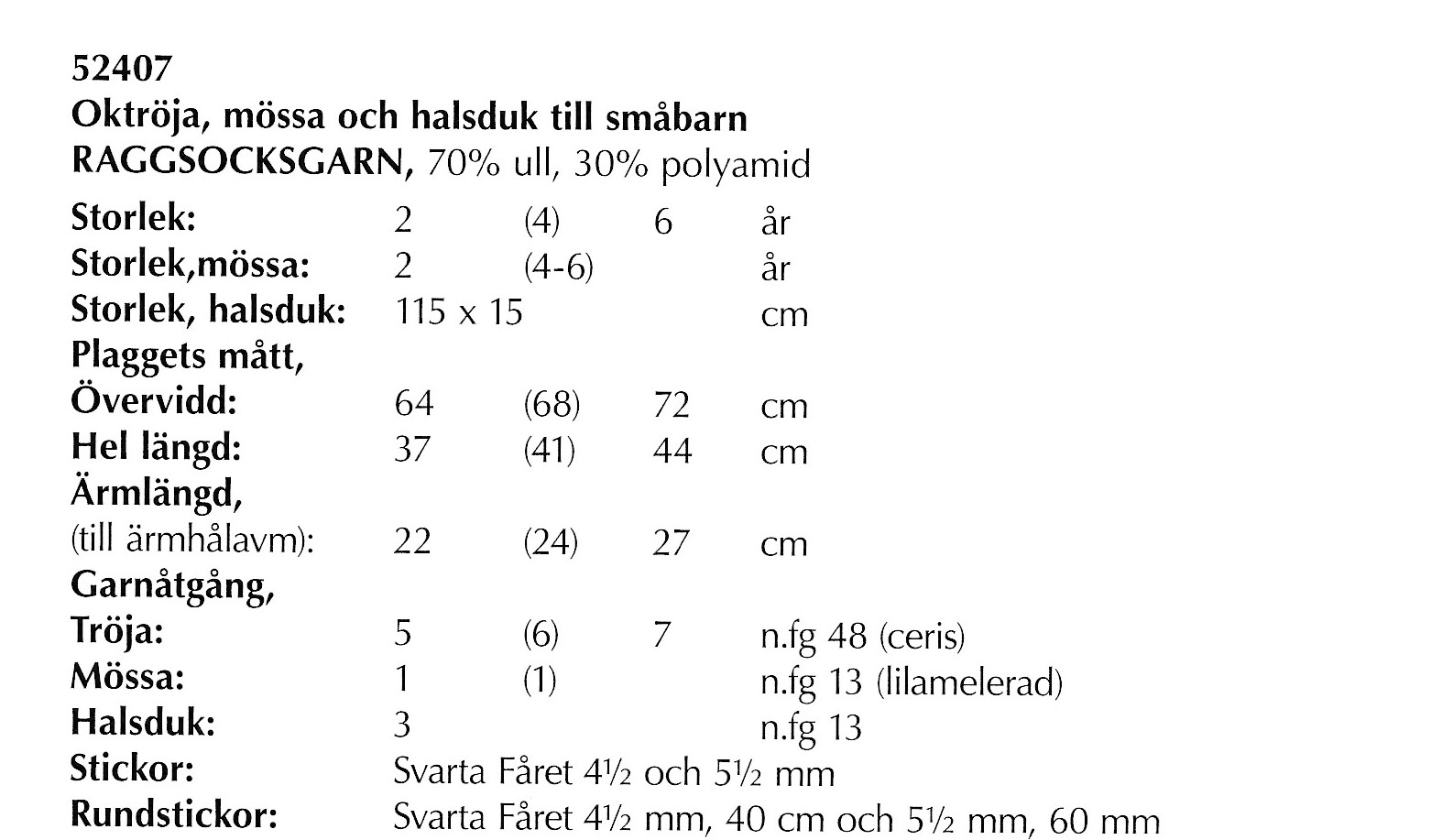 Mönsterbok i Raggsocksgarn - 15