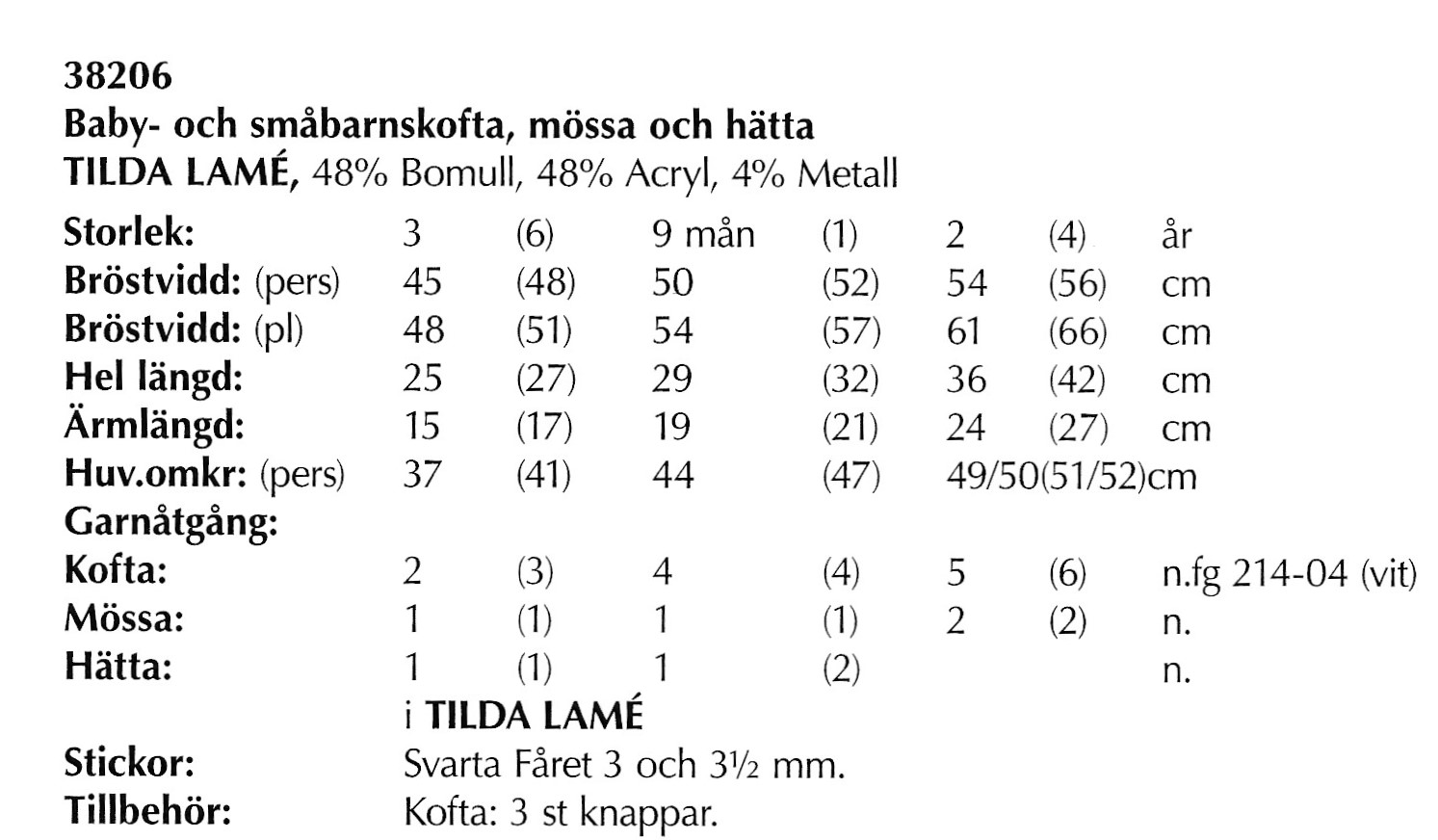 Mönsterbok i Tilda - 12