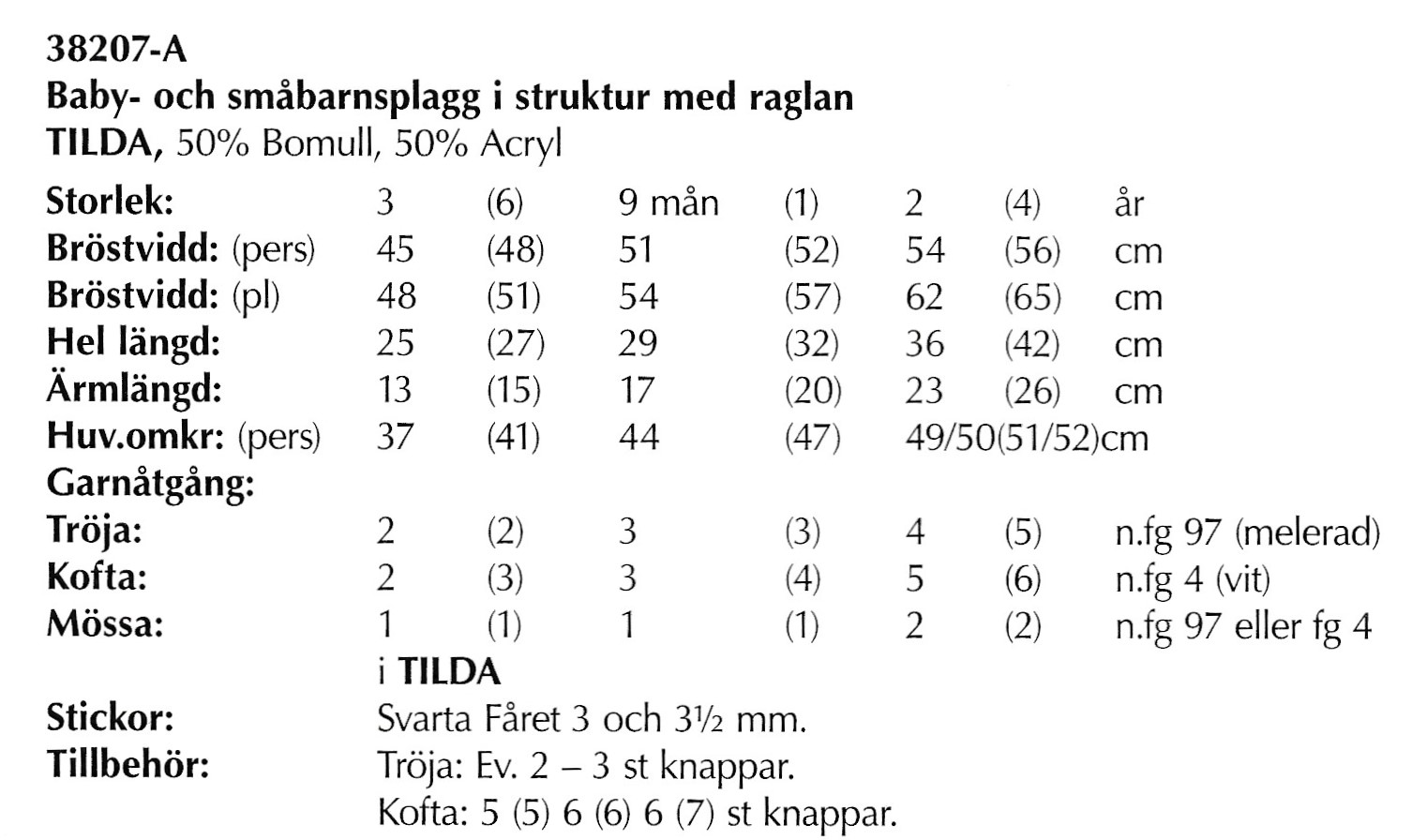 Mönsterbok i Tilda - 14