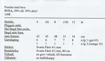 Stickmönster i Svea.