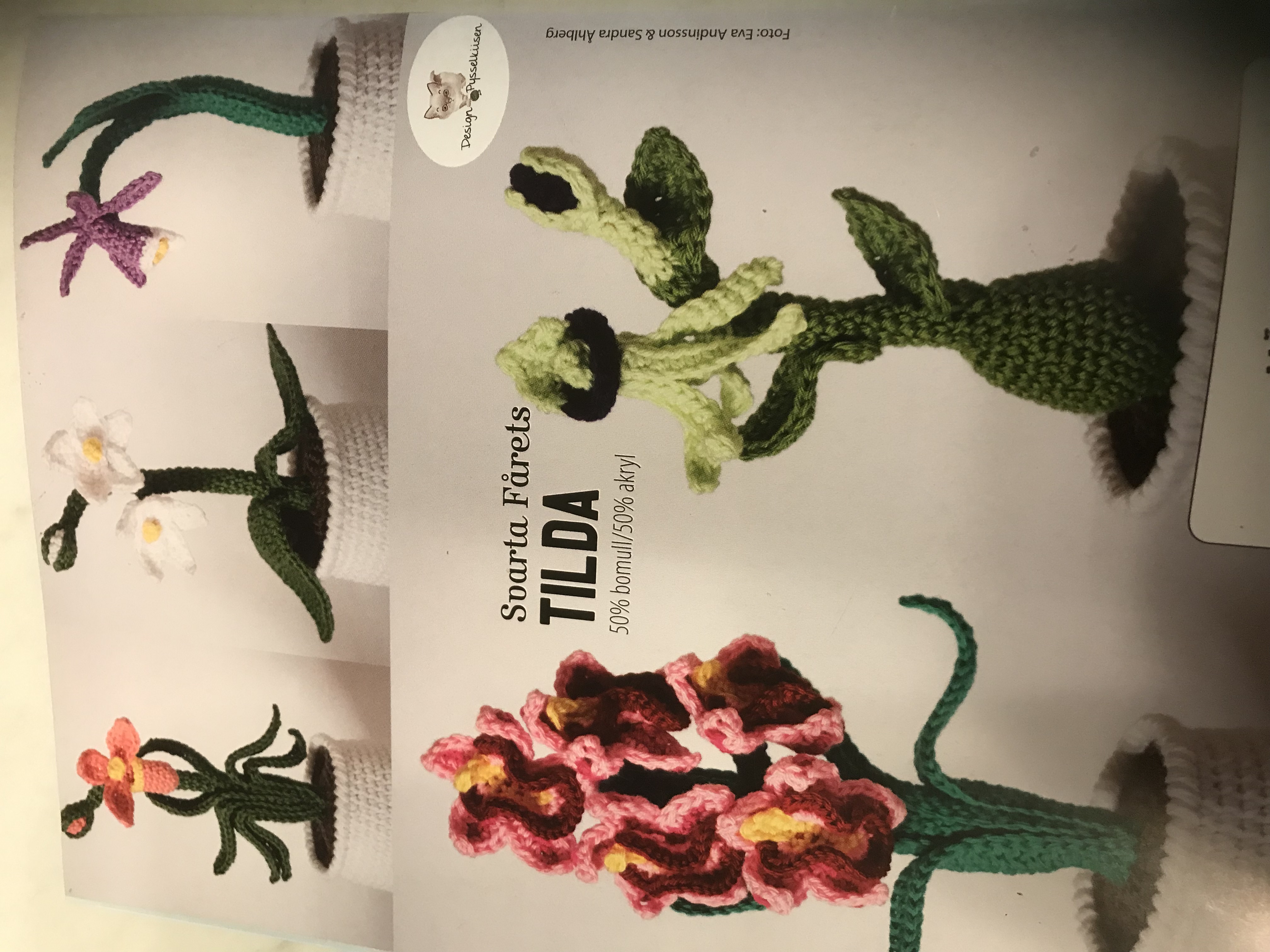 Virkmönsterbok i Tilda från Svarta Fåret. - 9
