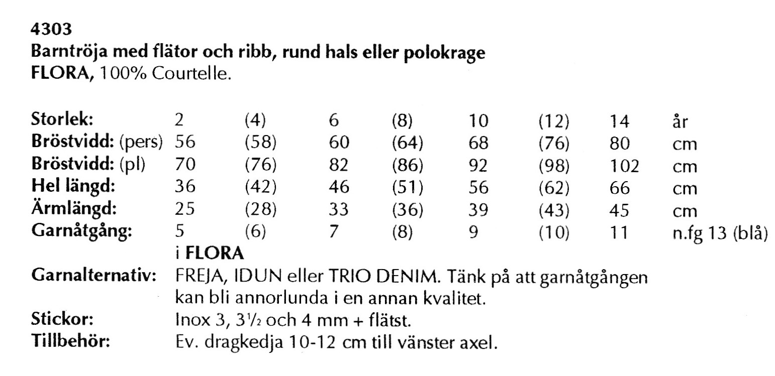 Mönsterbok i Tilda / Freja - 7
