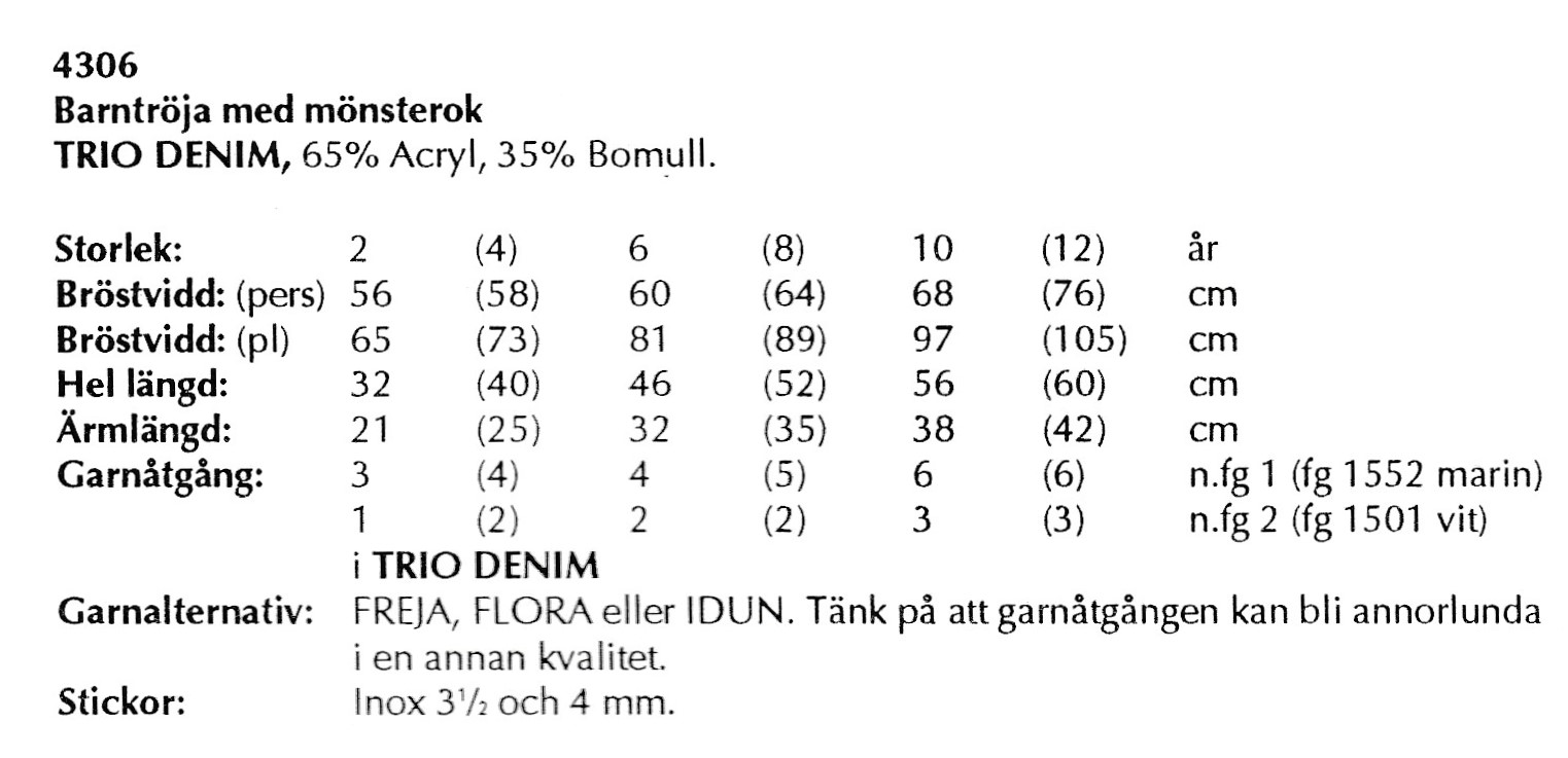 Mönsterbok i Tilda / Freja - 13