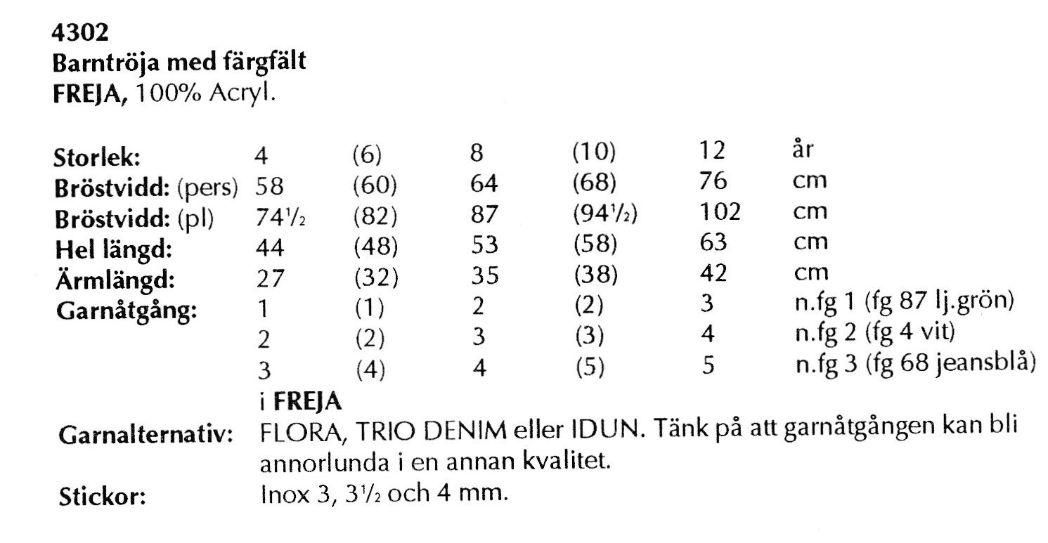 Mönsterbok i Tilda / Freja - 5