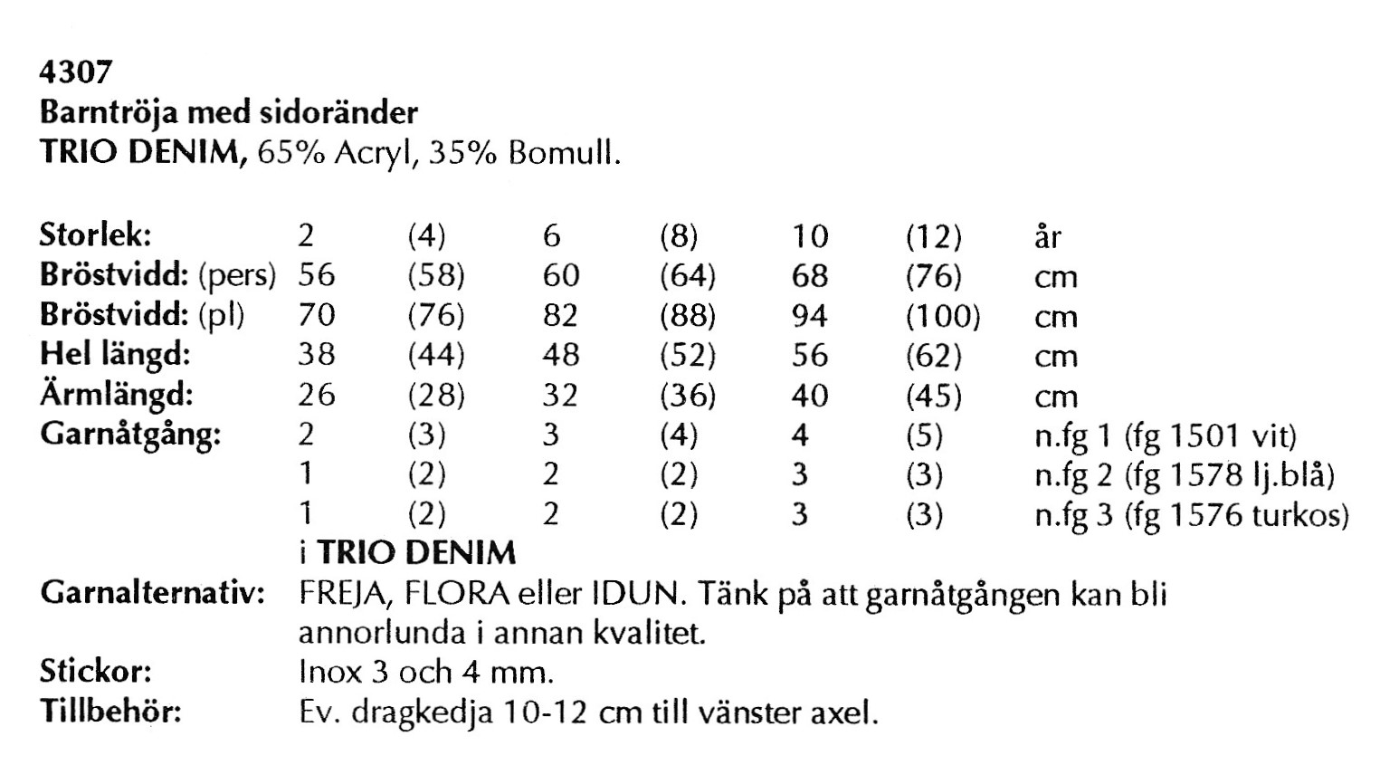 Mönsterbok i Tilda / Freja - 15
