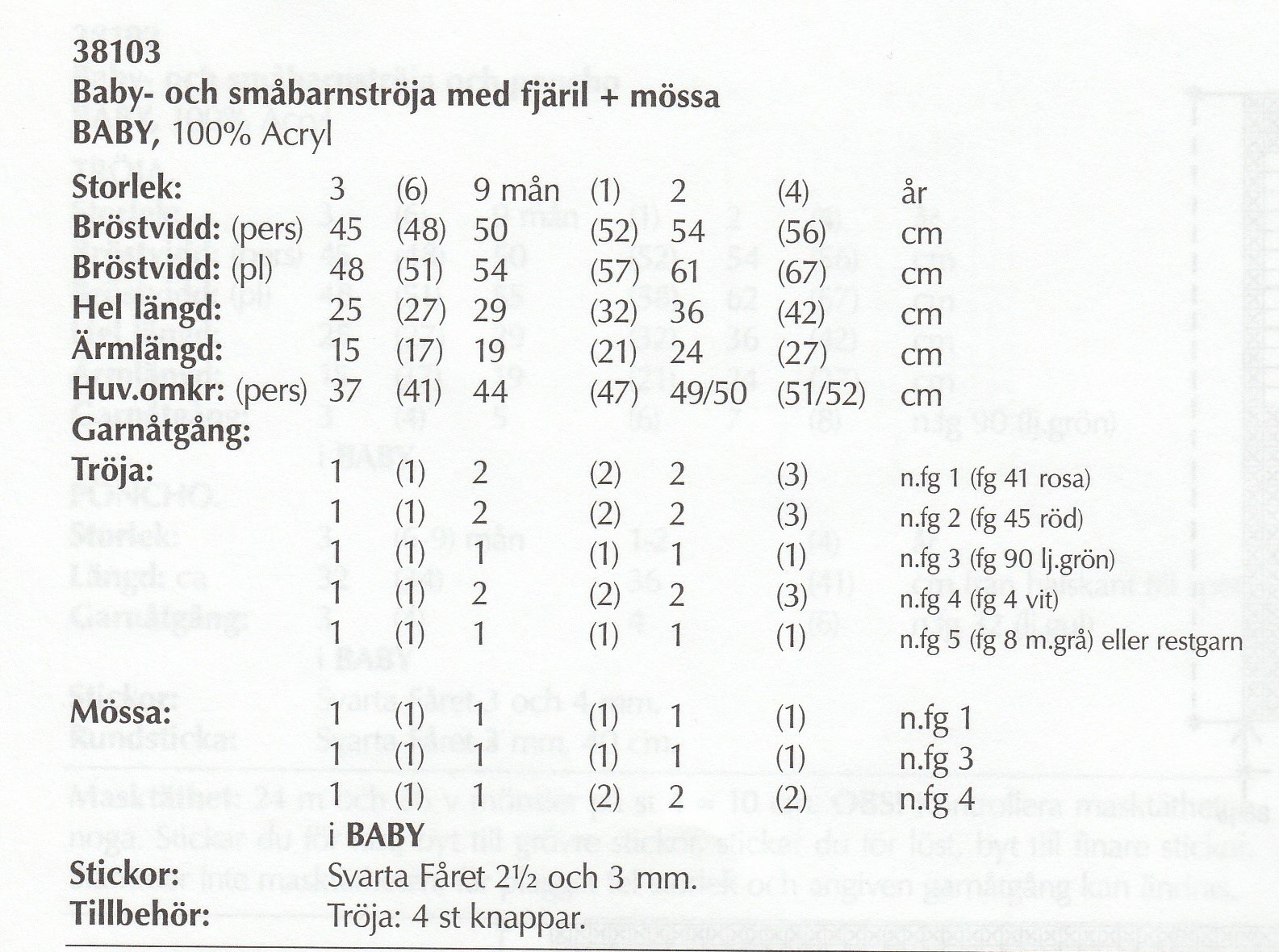 Mönsterbok i Baby - 6
