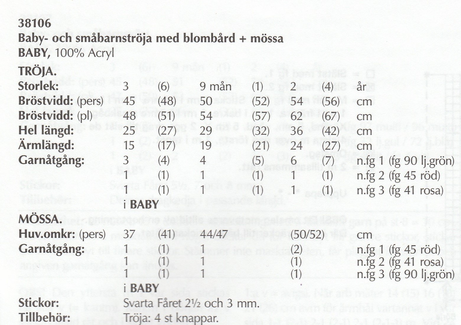 Mönsterbok i Baby - 12
