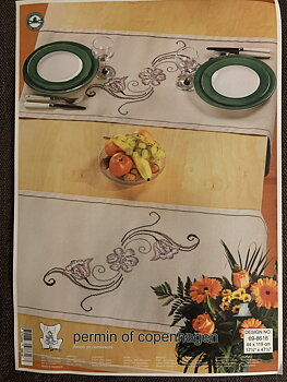 Löpare Stiliga blommor