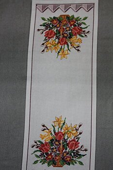Löpare Blomsterkorg