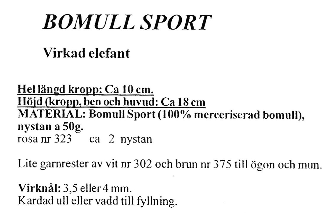 Mönsterbok till baby från Gjestal - 19