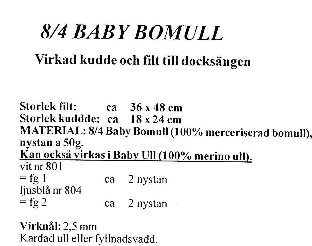 Mönsterbok till baby från Gjestal - 24