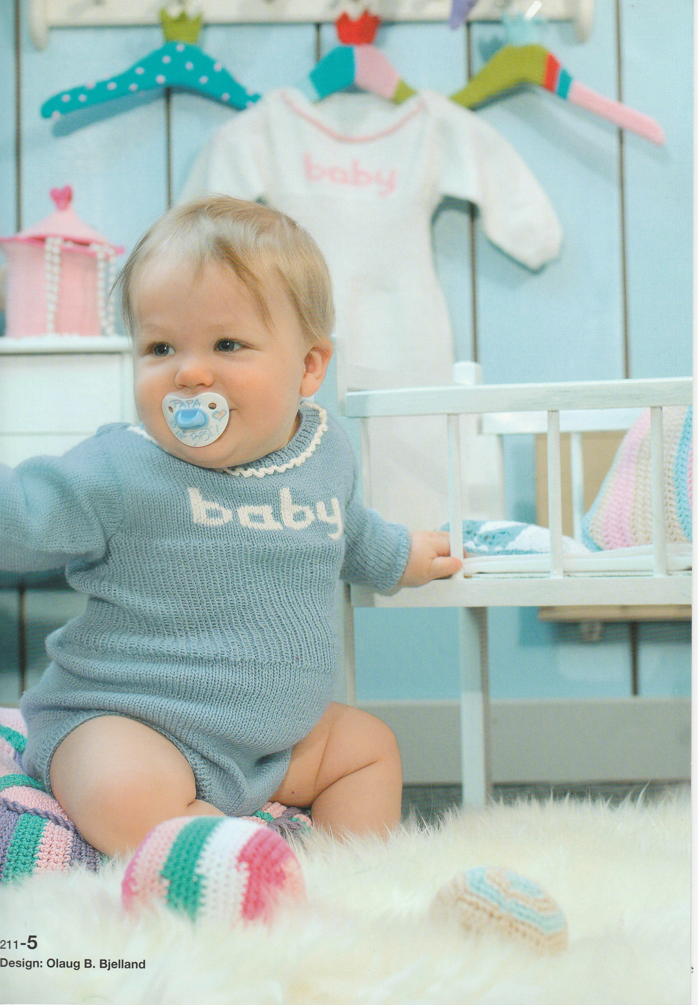 Mönsterbok till baby från Gjestal - 7