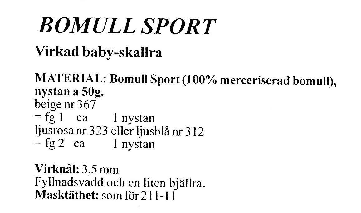 Mönsterbok till baby från Gjestal - 17