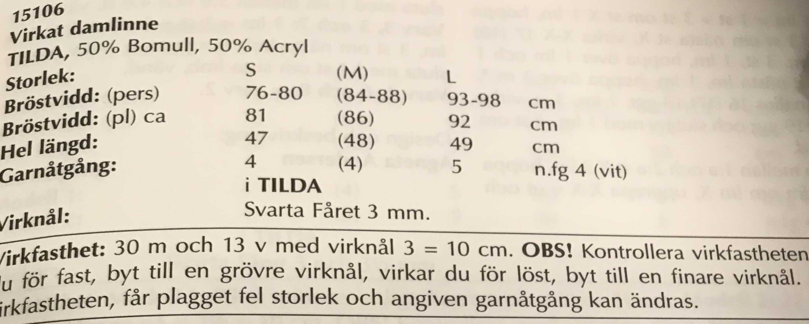 Mönsterbok i Tilda från Svarta Fåret - 12