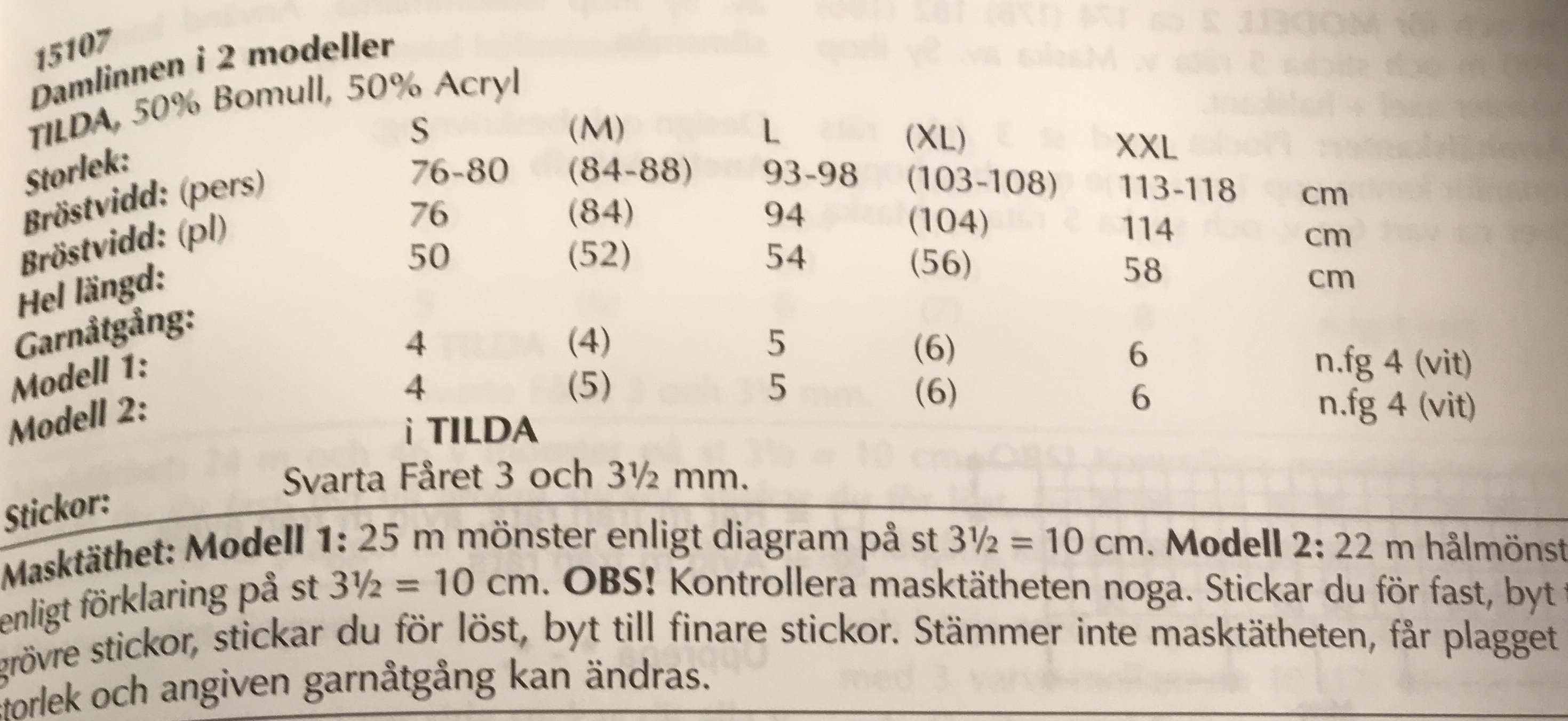 Mönsterbok i Tilda från Svarta Fåret - 14