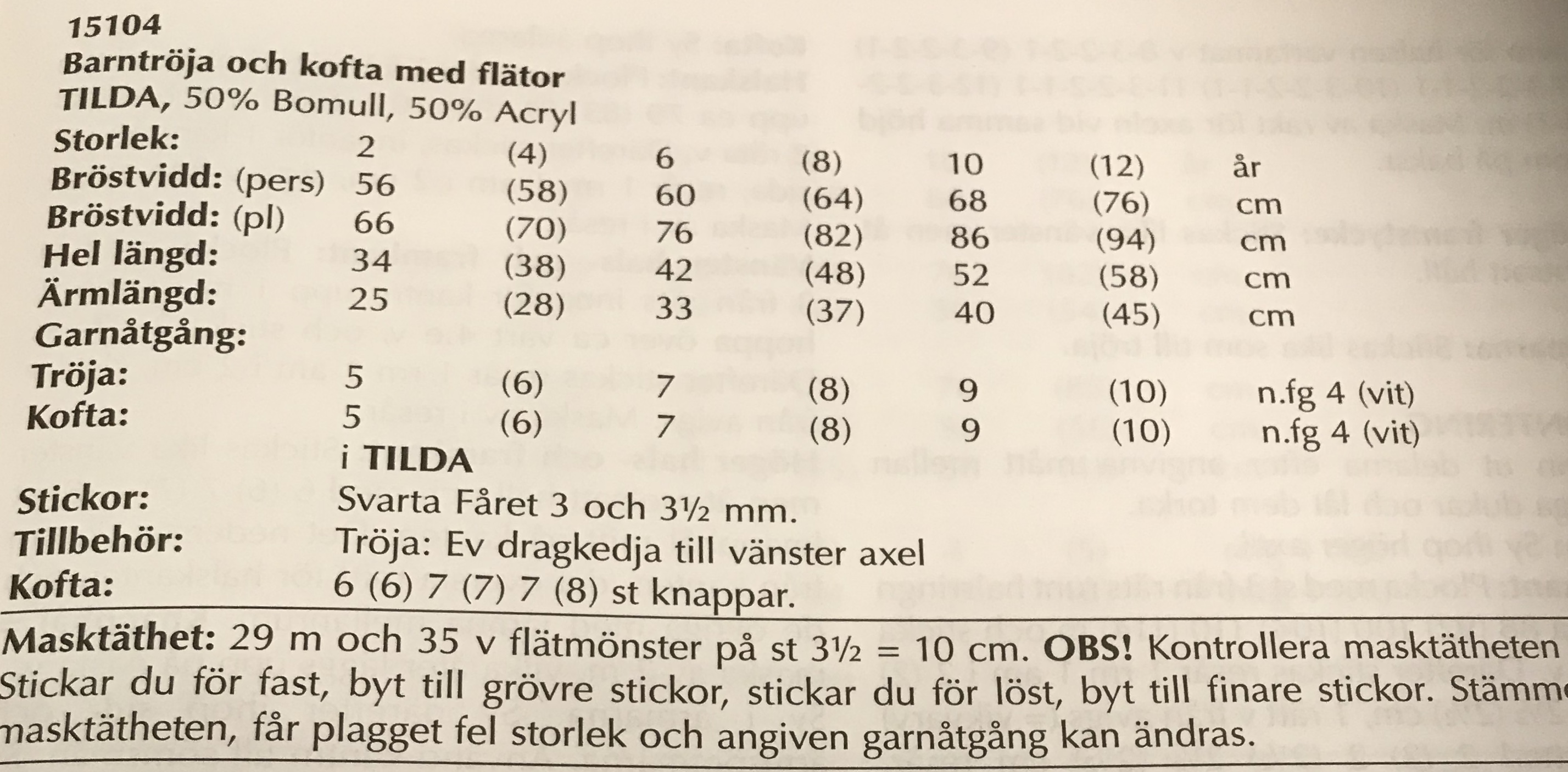 Mönsterbok i Tilda från Svarta Fåret - 8