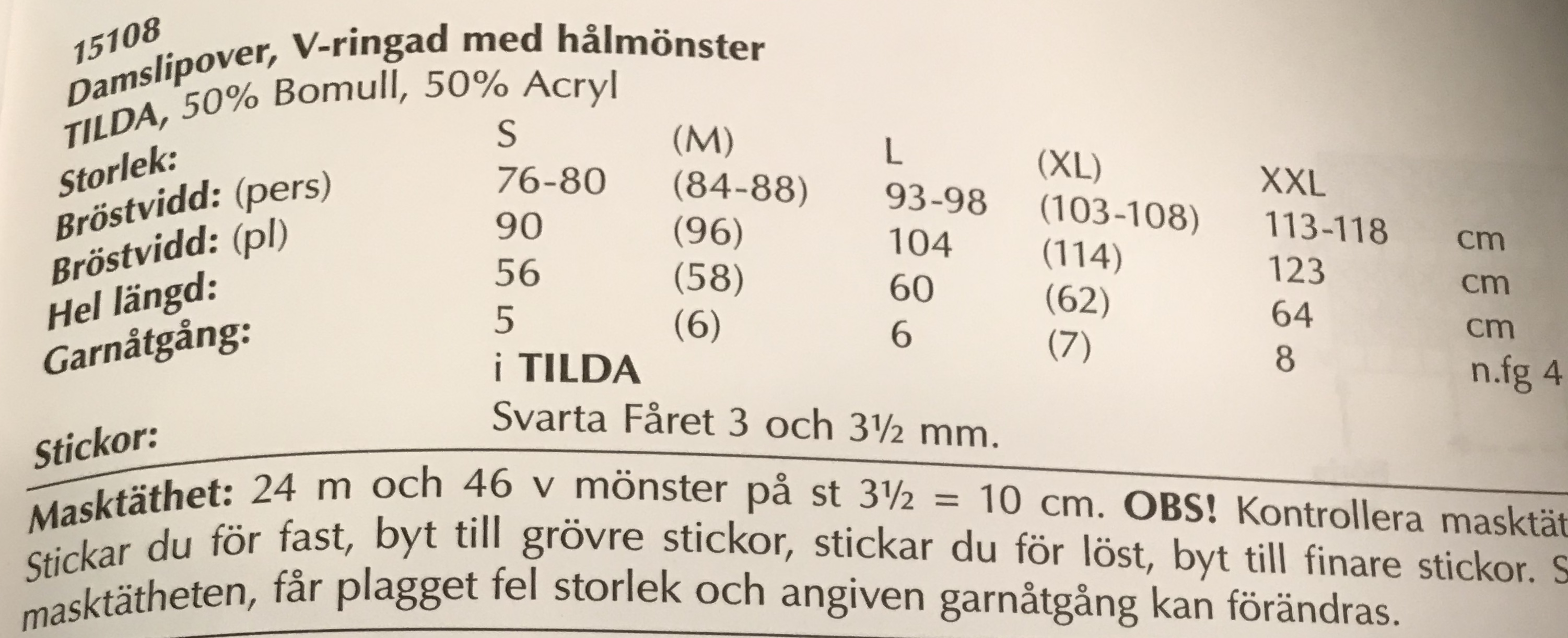 Mönsterbok i Tilda från Svarta Fåret - 16