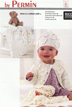 Stickbeskrivning i Rico Baby Cotton Soft Print