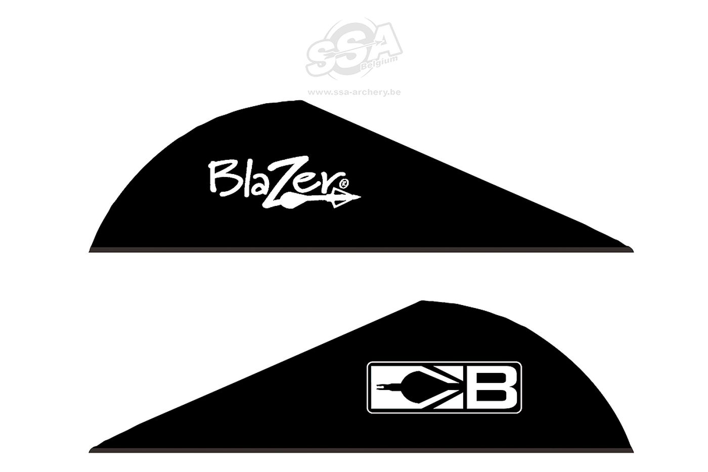 Blazer vanes 2" - 6