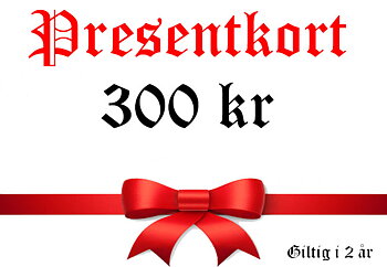 Presentkort 300 kr