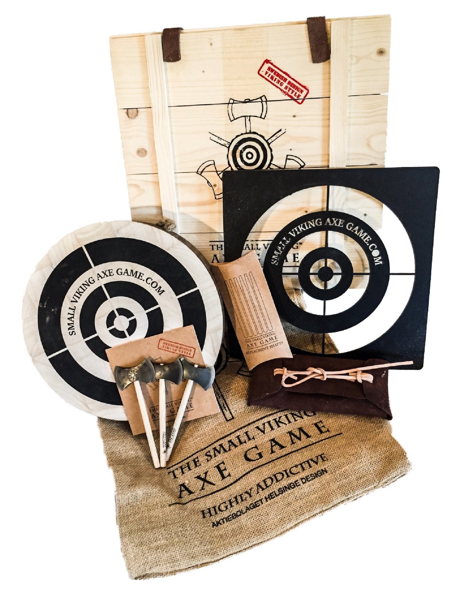The Small Viking Axe Game Presentförpackning