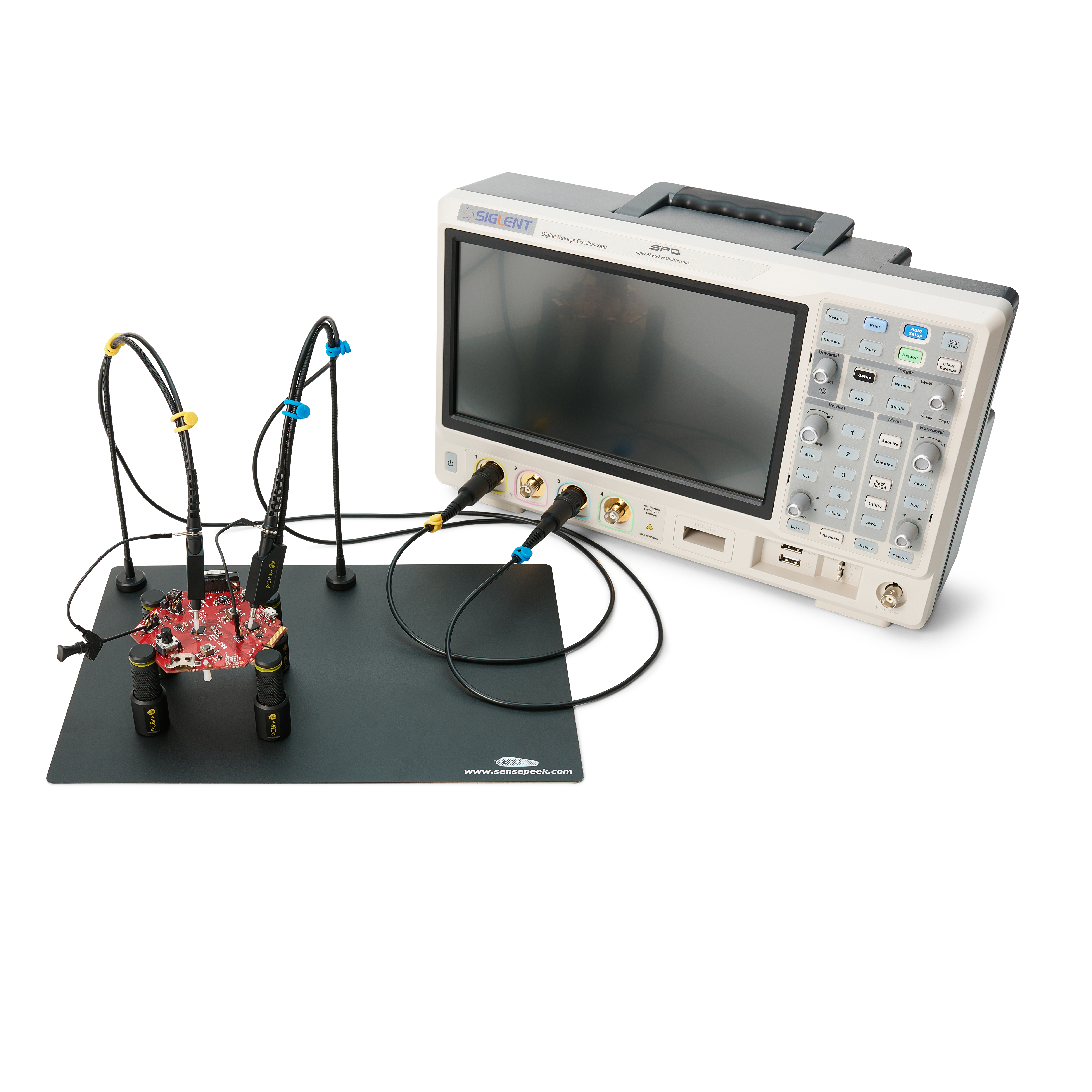 PCBite kit with 2x SQ500 500 MHz and 4x SQ10 handsfree probes - 8