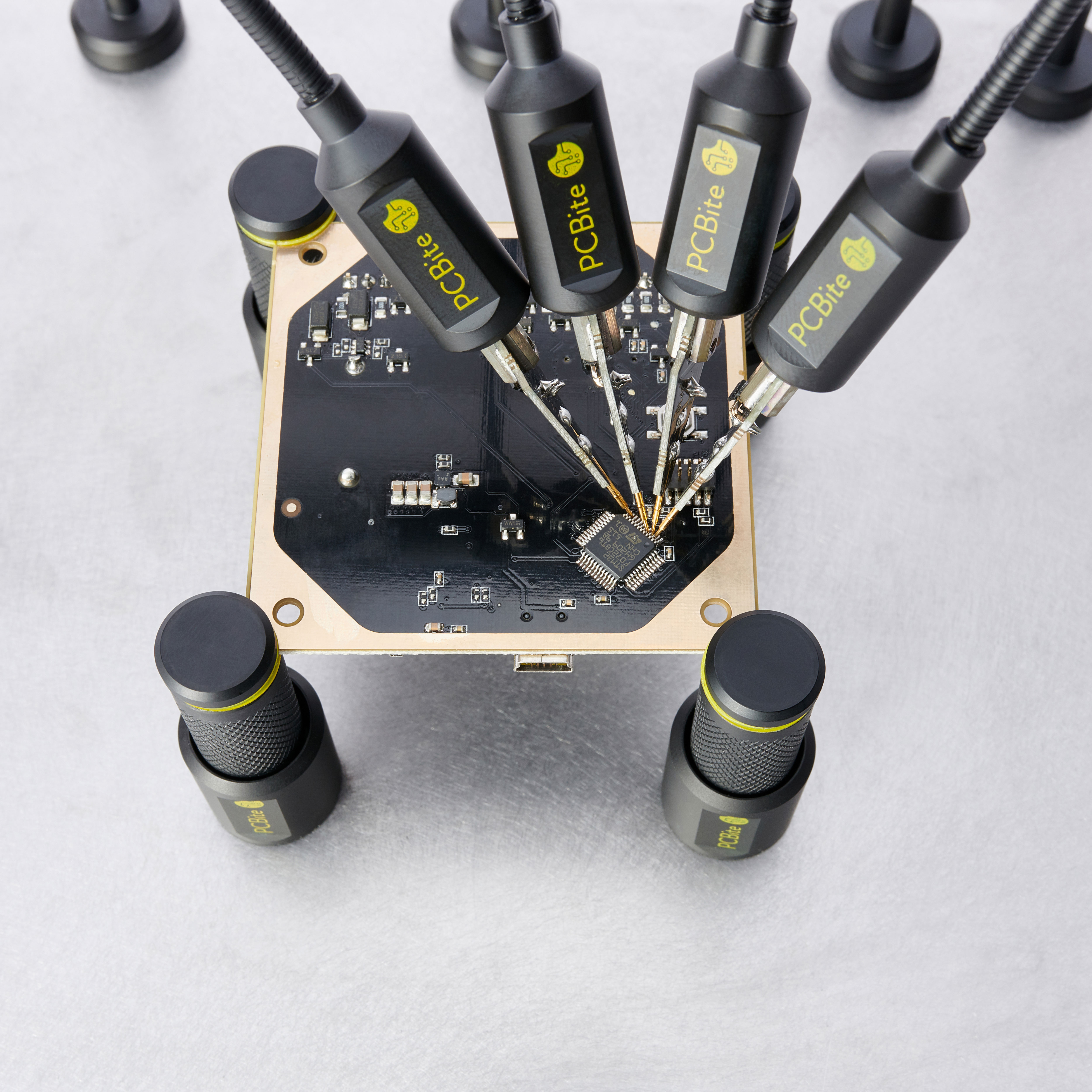 PCBite kit with 2x SP100 100MHz and 4x SP10 handsfree probes - 14