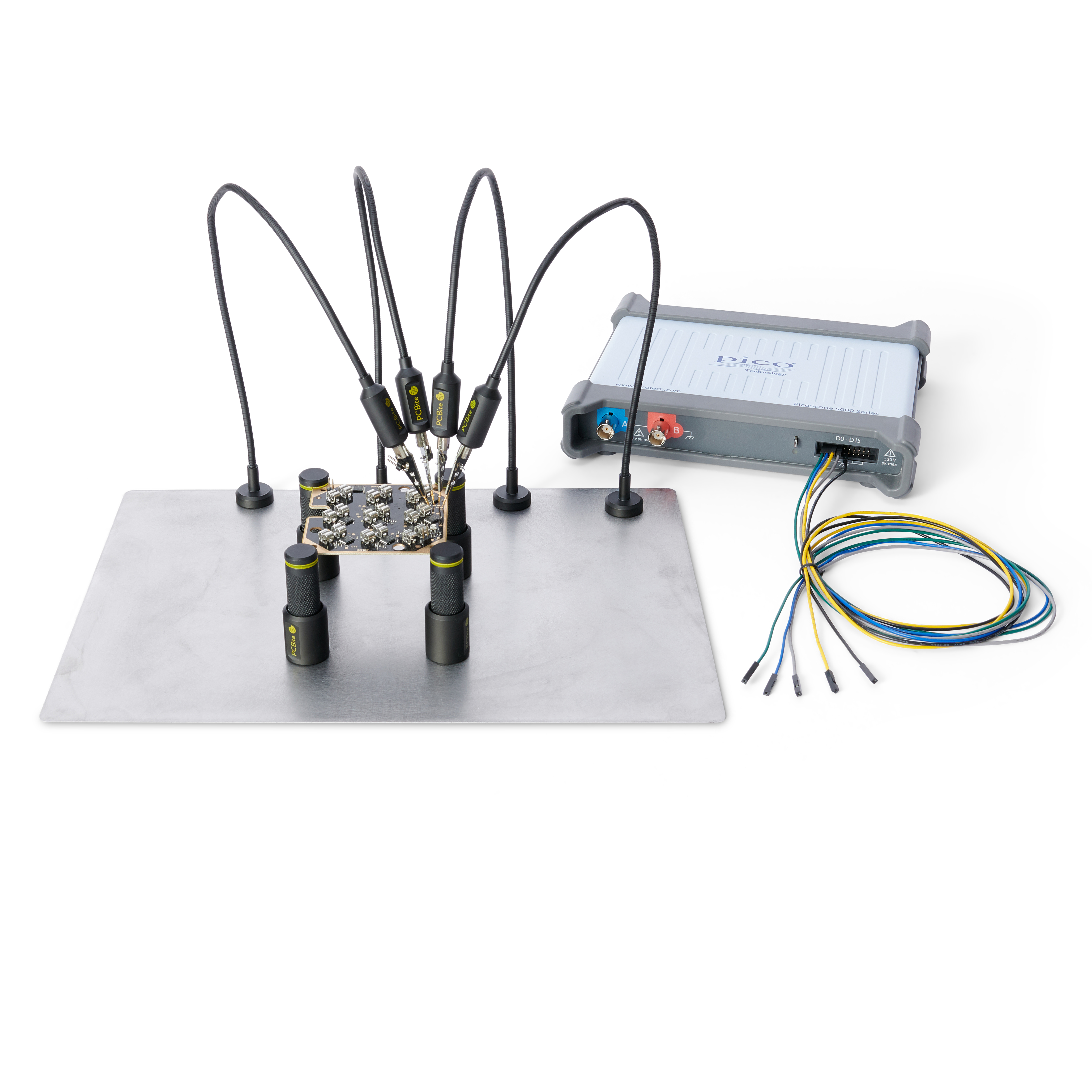 PCBite kit with 2x SP200 200MHz and 4x SP10 handsfree probes - 17