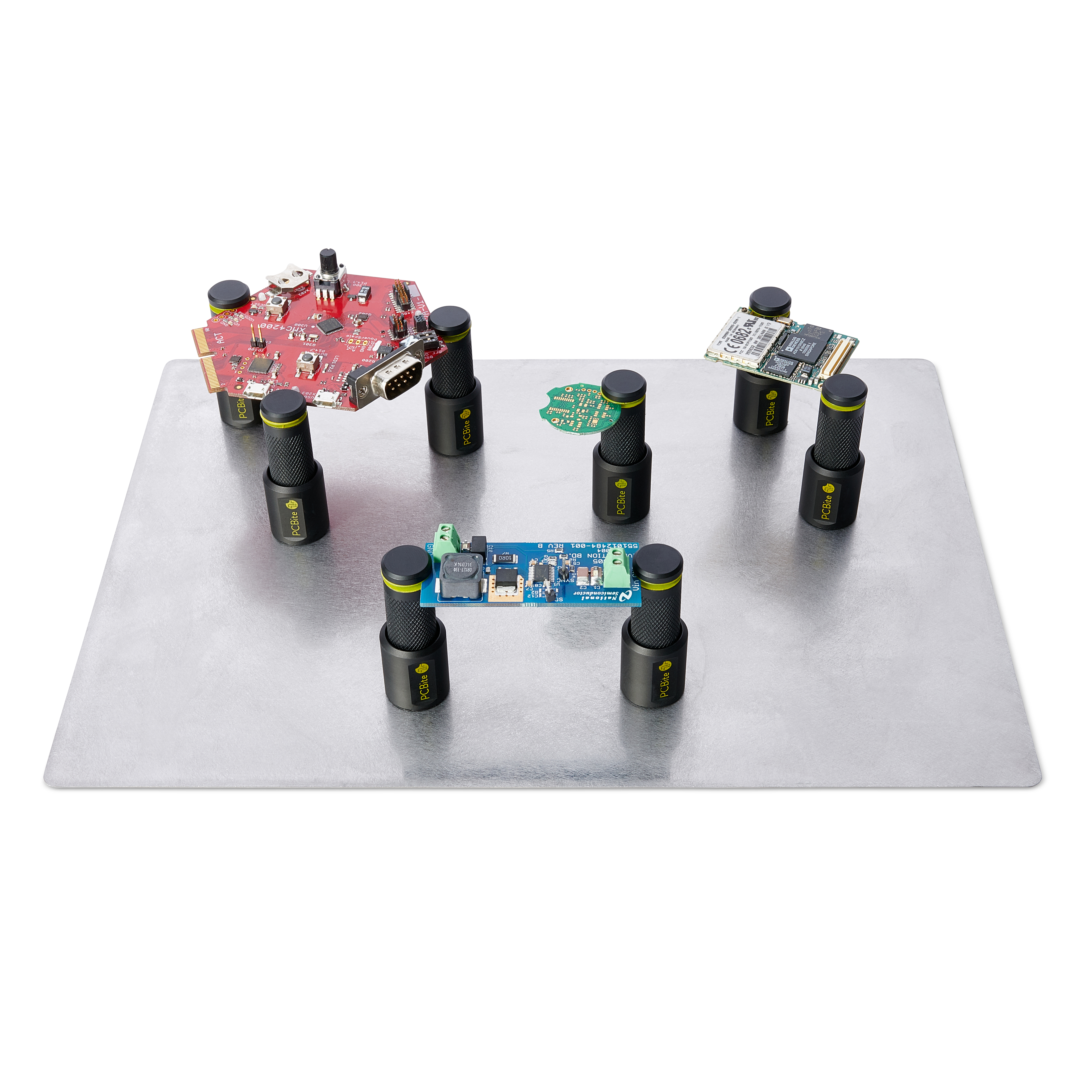 PCBite kit with 4x SP10 probes and test wires - Sensepeek