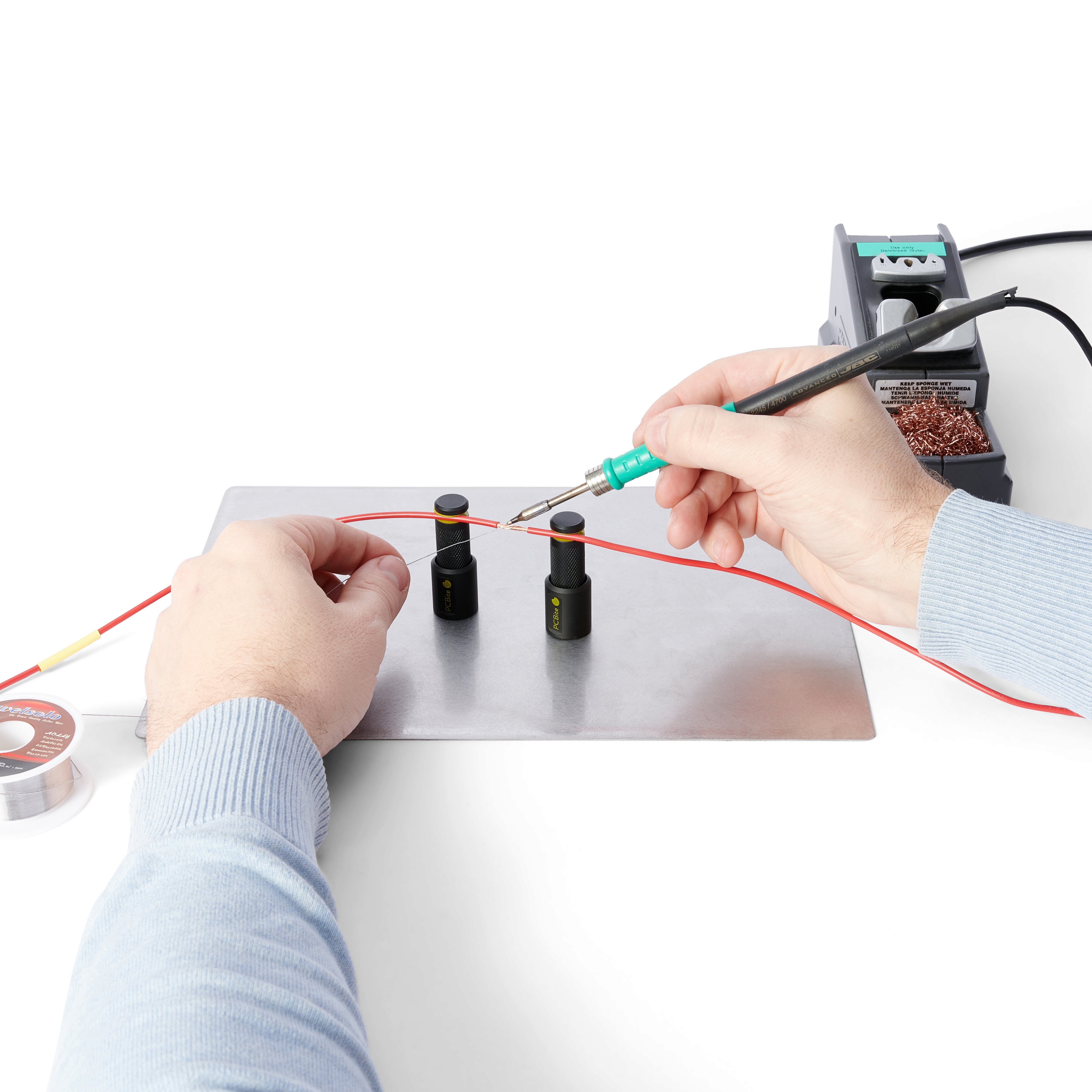 PCBite kit with 4x SP10 probes and test wires - Sensepeek