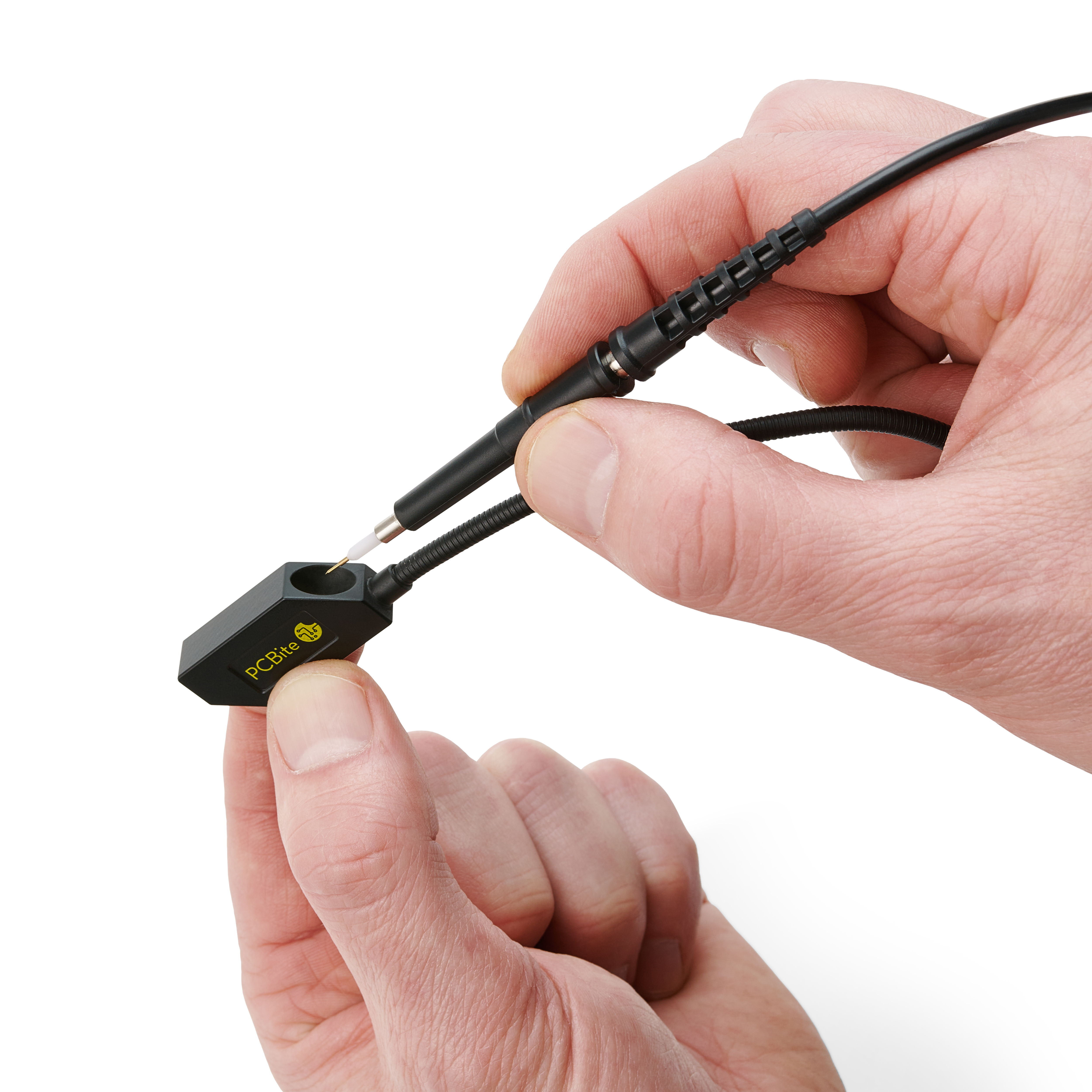 PCBite kit with 2x SQ500 500 MHz handsfree oscilloscope probes - 12